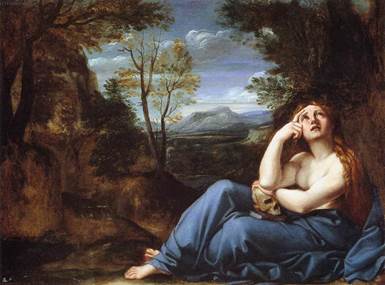 Annibale Carracci - La Madeleine pénitente dans un paysage | Thème  biblique, Histoire de l'art, Peinture